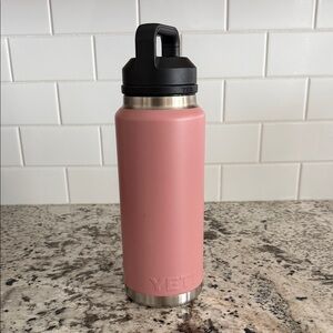 YETI Pink Insulated Bottle